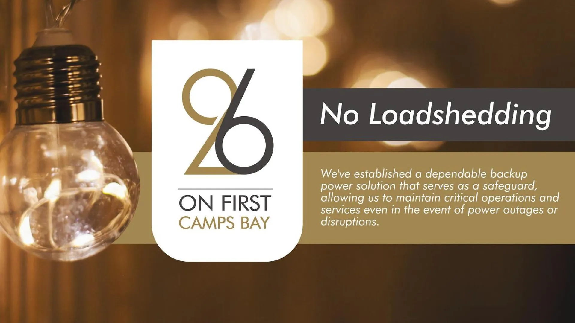 26Onfirst - Ups, Sea Views And Personalised Services Cape Town South Africa